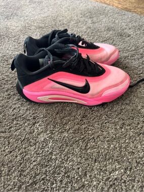Nike A'ja Wilson A'One Pink and Black Sneakers